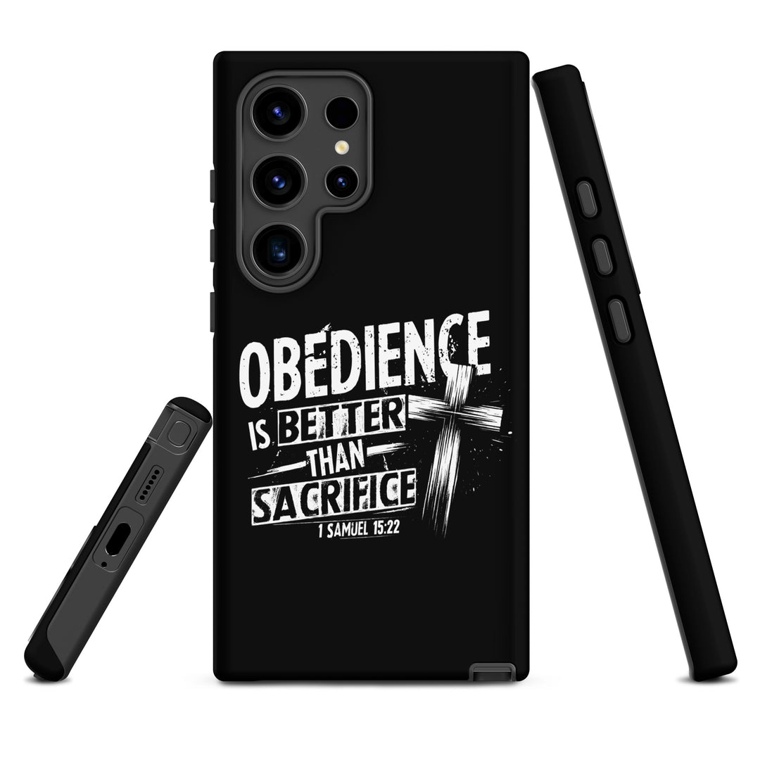 Christian Phone Case Obedience Is Better for Samsung® Samsung® Phone Cases   