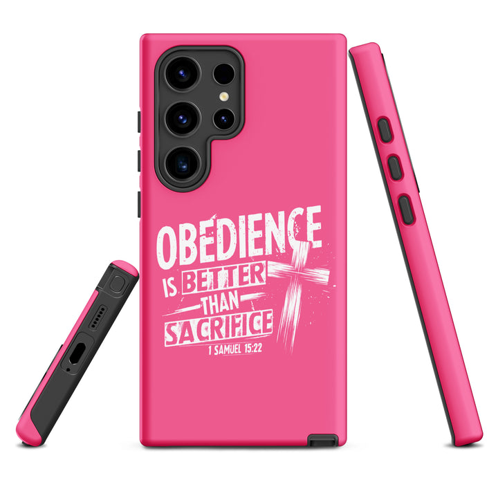 Christian Phone Case Obedience Is Better for Samsung® Samsung® Phone Cases   