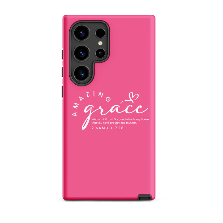 Christian Phone Case Amazing Grace Pink for Samsung® Samsung® Phone Cases Matte Samsung Galaxy S24 Ultra 