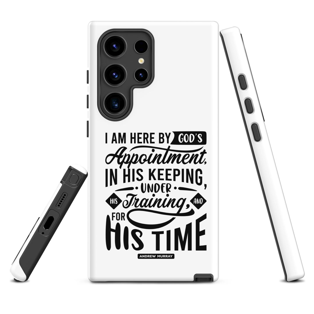 Christian Phone Case His Time White for Samsung® Samsung® Phone Cases   