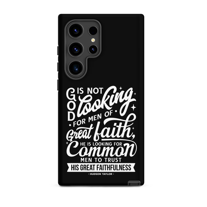 Christian Phone Case Common Men Black for Samsung® Samsung® Phone Cases Matte Samsung Galaxy S24 Ultra 