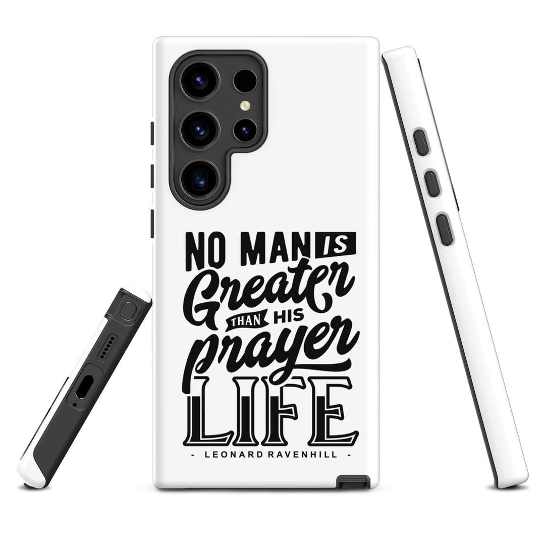 Christian Phone Case Prayer Life White for Samsung® Samsung® Phone Cases   