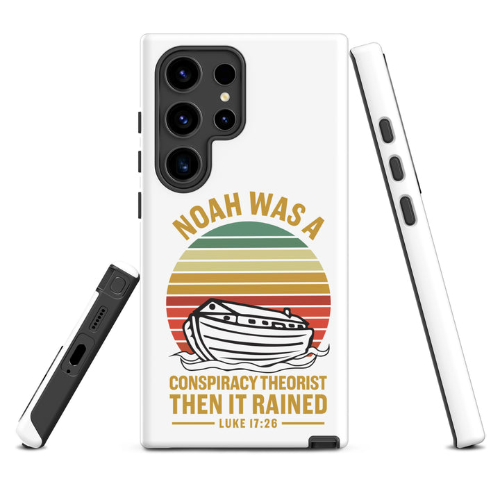 Christian Phone Case Noah Conspiracy White for Samsung® Samsung® Phone Cases   