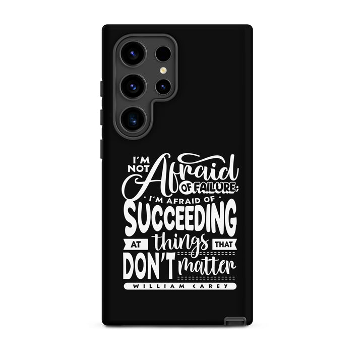 Christian Phone Case Things That Matter Black for Samsung® Samsung® Phone Cases Matte Samsung Galaxy S24 Ultra 