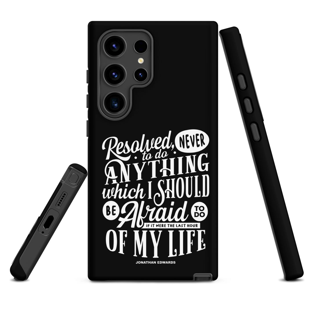 Christian Phone Case Last Hour Black for Samsung® Samsung® Phone Cases   