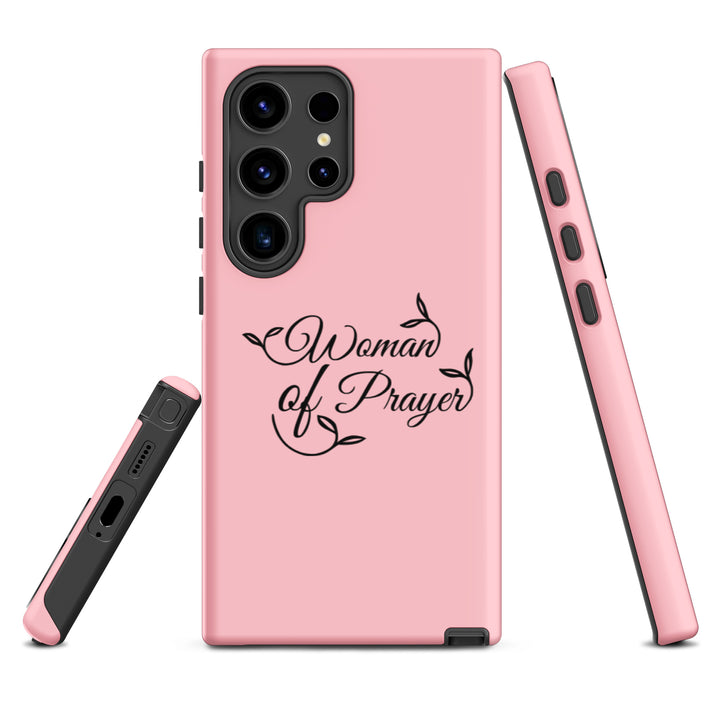 Christian Phone Case Woman of Prayer Pink for Samsung® Samsung® Phone Cases   