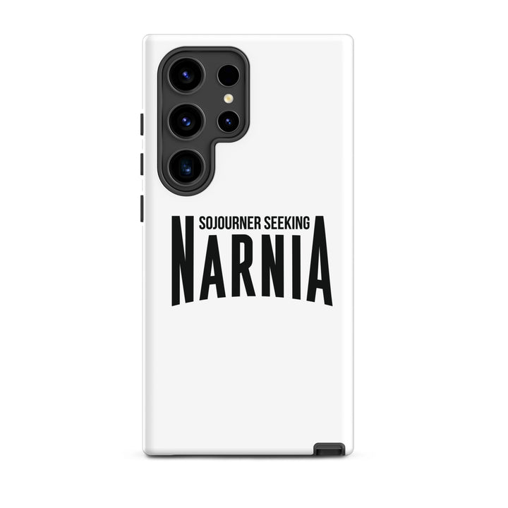 Christian Phone Case Sojourner Seeking Narnia White for Samsung® Samsung® Phone Cases Matte Samsung Galaxy S24 Ultra 