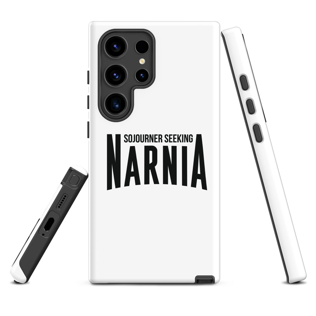 Christian Phone Case Sojourner Seeking Narnia White for Samsung® Samsung® Phone Cases   