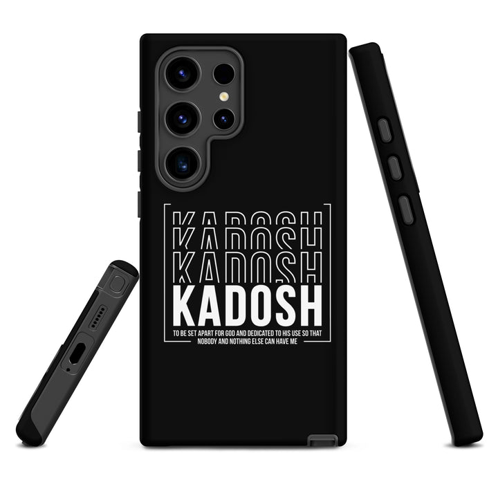 Christian Phone Case Kadosh Dedicated To His Use Black for Samsung® Samsung® Phone Cases   