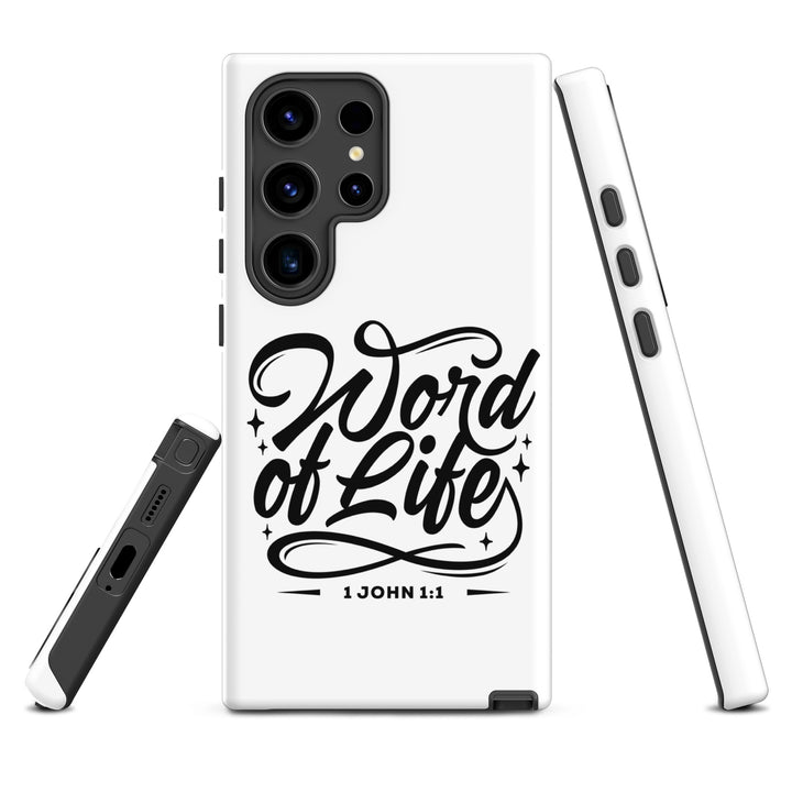 Christian Phone Case Word of Life White for Samsung® Samsung® Phone Cases   