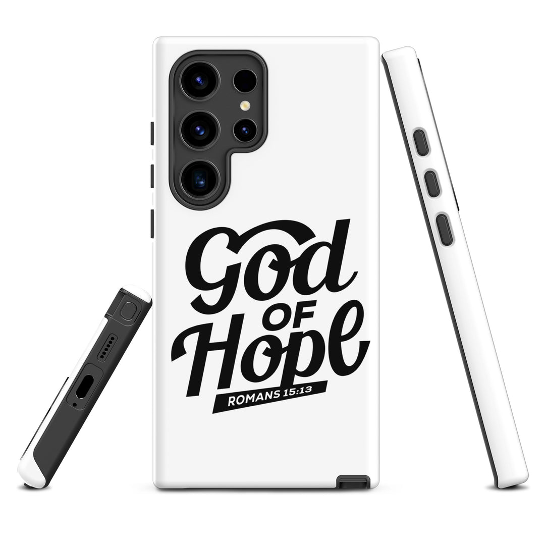 Christian Phone Case God of Hope White for Samsung® Samsung® Phone Cases   