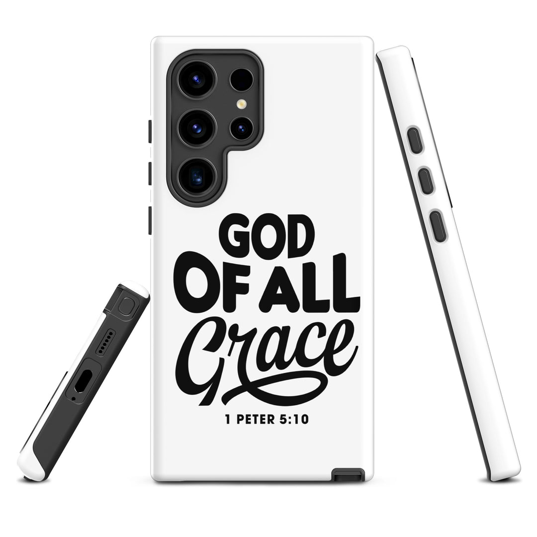 Christian Phone Case God of All Grace White for Samsung® Samsung® Phone Cases   