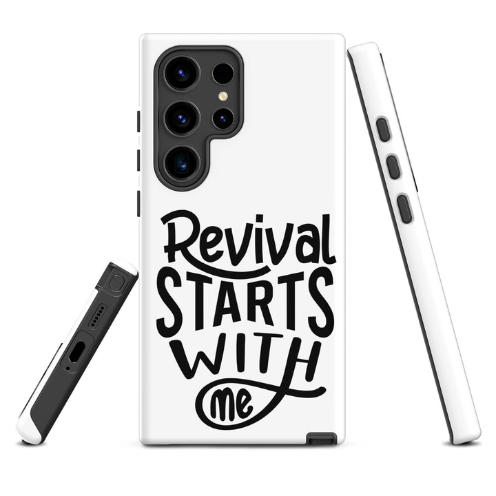 Christian Phone Case Revival Starts With Me White for Samsung® Samsung® Phone Cases   