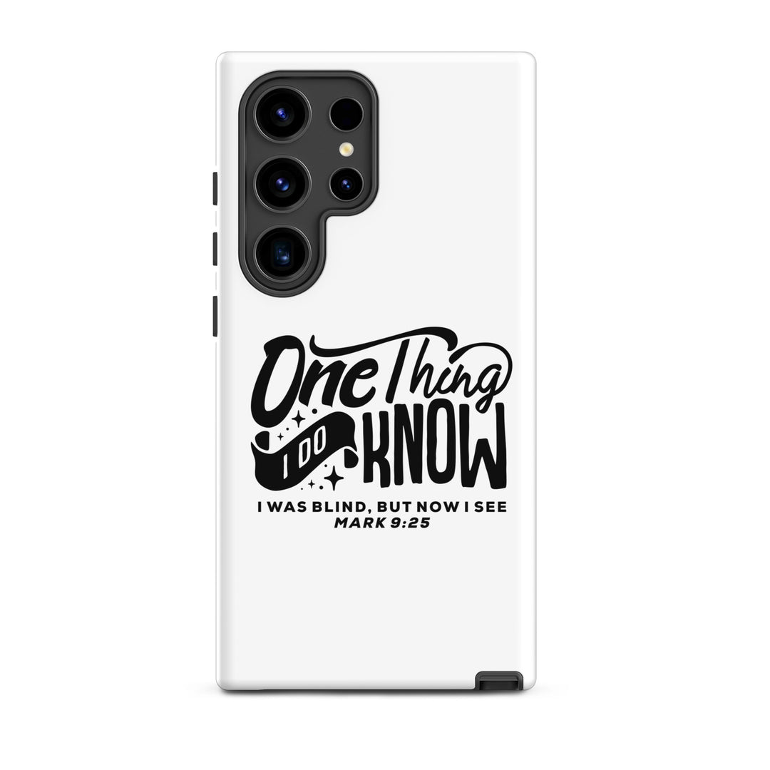 Christian Phone Case Now I See White for Samsung® Samsung® Phone Cases Matte Samsung Galaxy S24 Ultra 