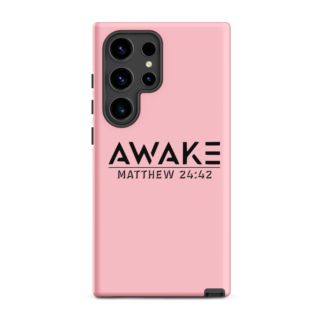 Christian Phone Case Awake  Pink for Samsung® Samsung® Phone Cases Matte Samsung Galaxy S24 Ultra 