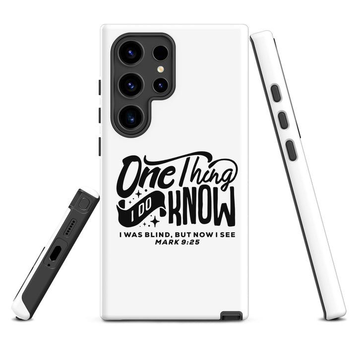 Christian Phone Case Now I See White for Samsung® Samsung® Phone Cases   