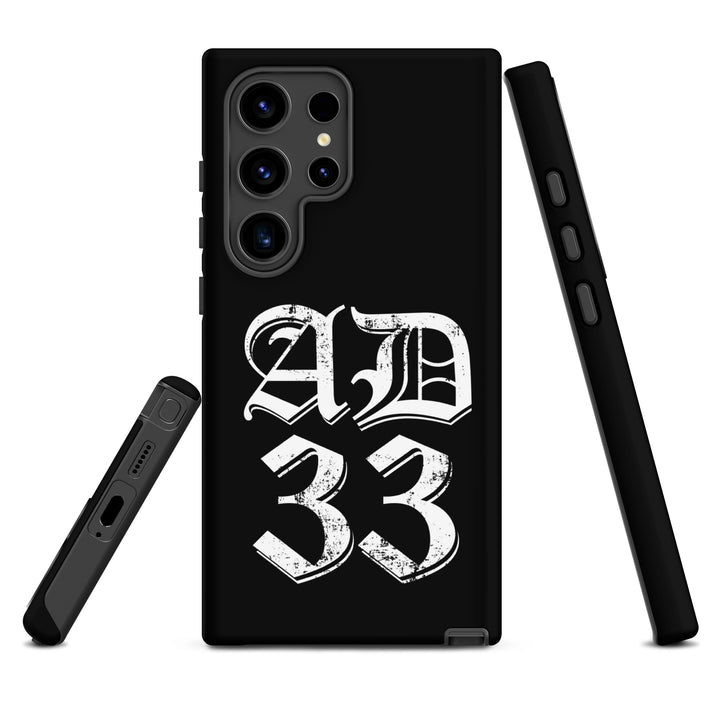 Christian Phone Case AD 33 Old English Black for Samsung® Samsung® Phone Cases   