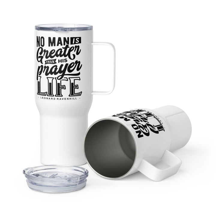 Prayer Life 25 oz Travel Mug with Handle Travel Mug Default Title  