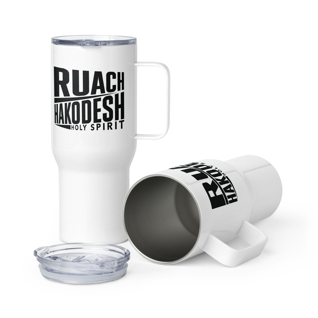 Ruach Hakodesh Holy Spirit 25 oz Travel Mug with Handle Travel Mug Default Title  