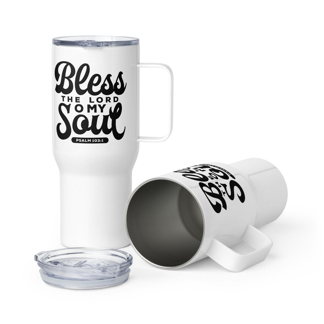 Bless The Lord 25 oz Travel Mug with Handle Travel Mug Default Title  