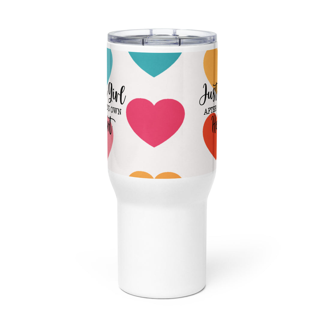 Christian Coffee Mug Travel Cup Girl After God's Own Heart 25 oz Travel Mug   