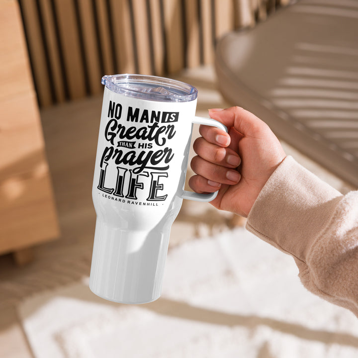 Prayer Life 25 oz Travel Mug with Handle Travel Mug   