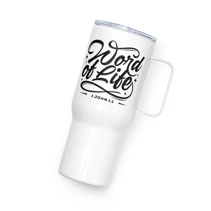 Word of Life 25 oz Travel Mug with Handle Travel Mug   