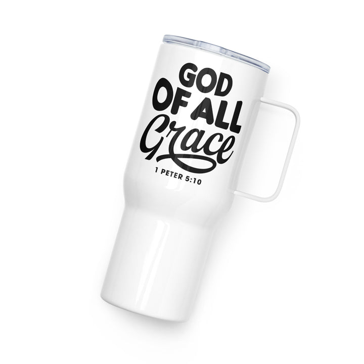 Christian Coffee Mug Travel Cup God of All Grace 25 oz Travel Mug   