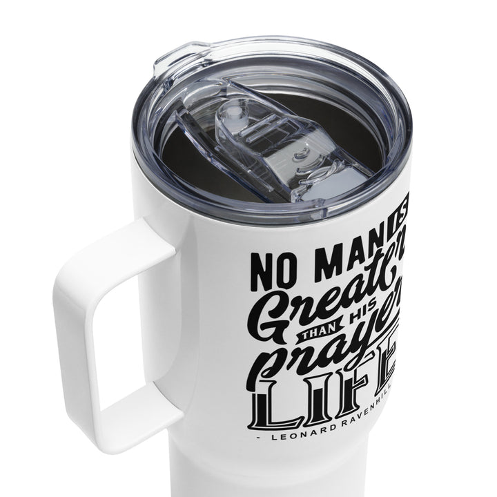 Prayer Life 25 oz Travel Mug with Handle Travel Mug   