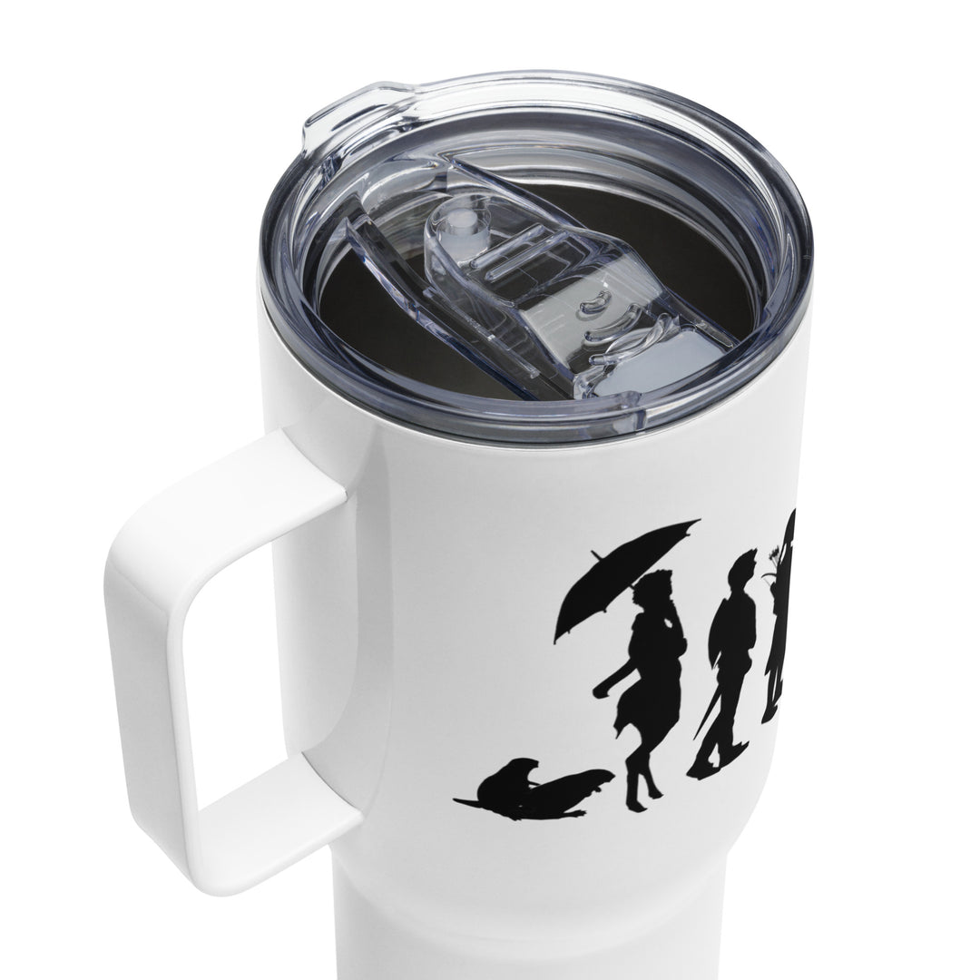 Narnia Friends 25 oz Travel Mug with Handle Travel Mug   