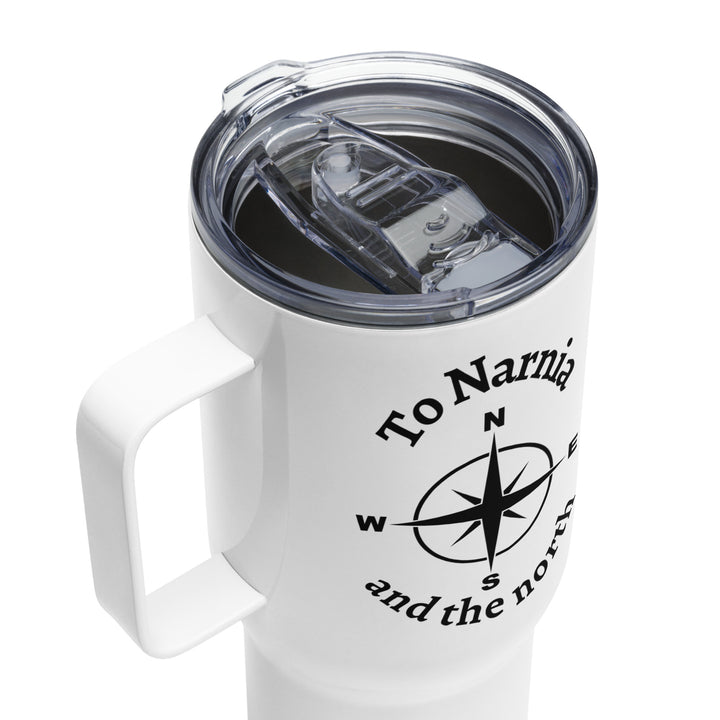 To Narnia 25 oz Travel Mug with Handle Travel Mug   