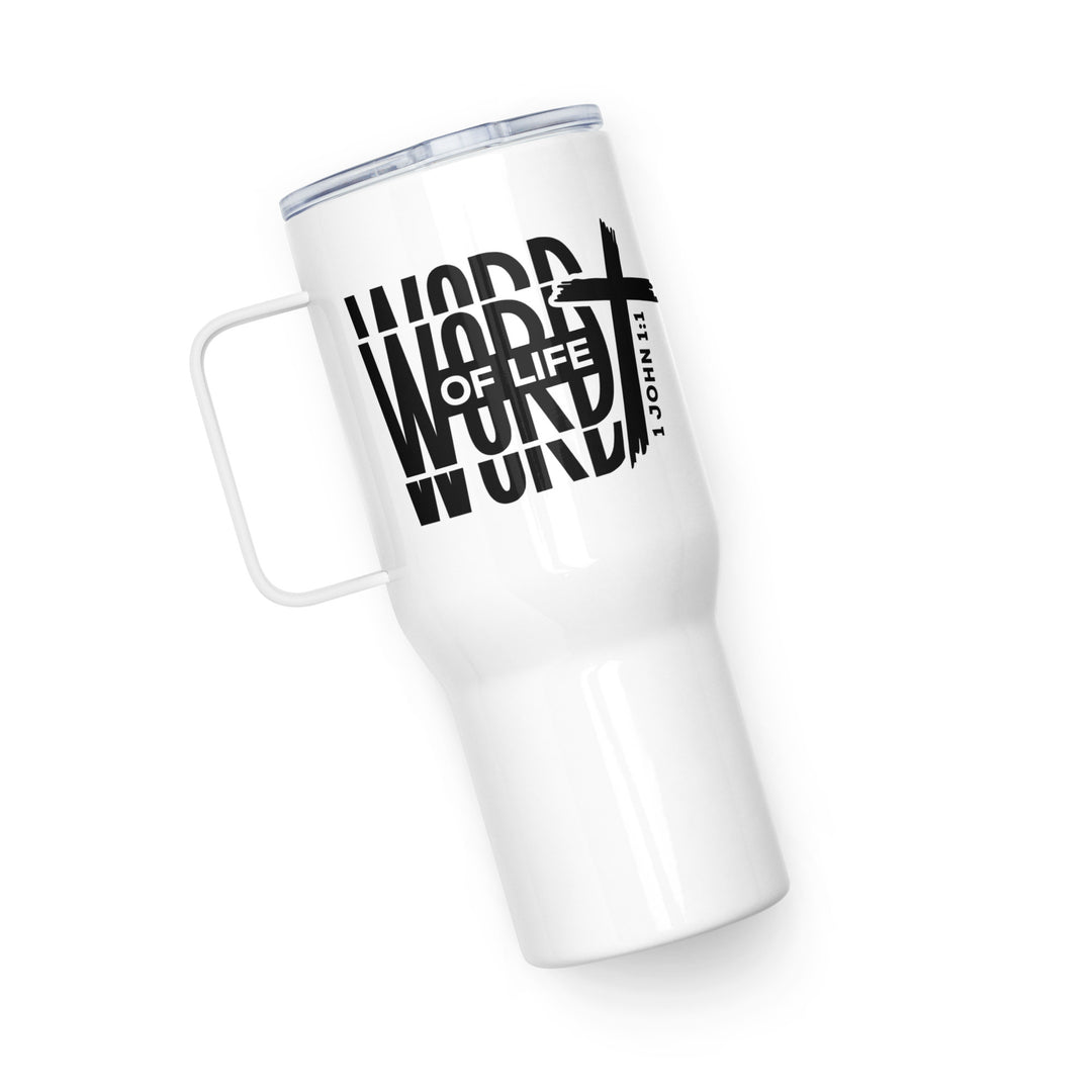 Word of Life 25 oz Travel Mug with Handle Travel Mug   