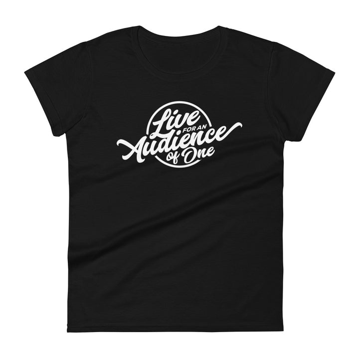 Audience of One Women's Tee Women's Tee Black S 