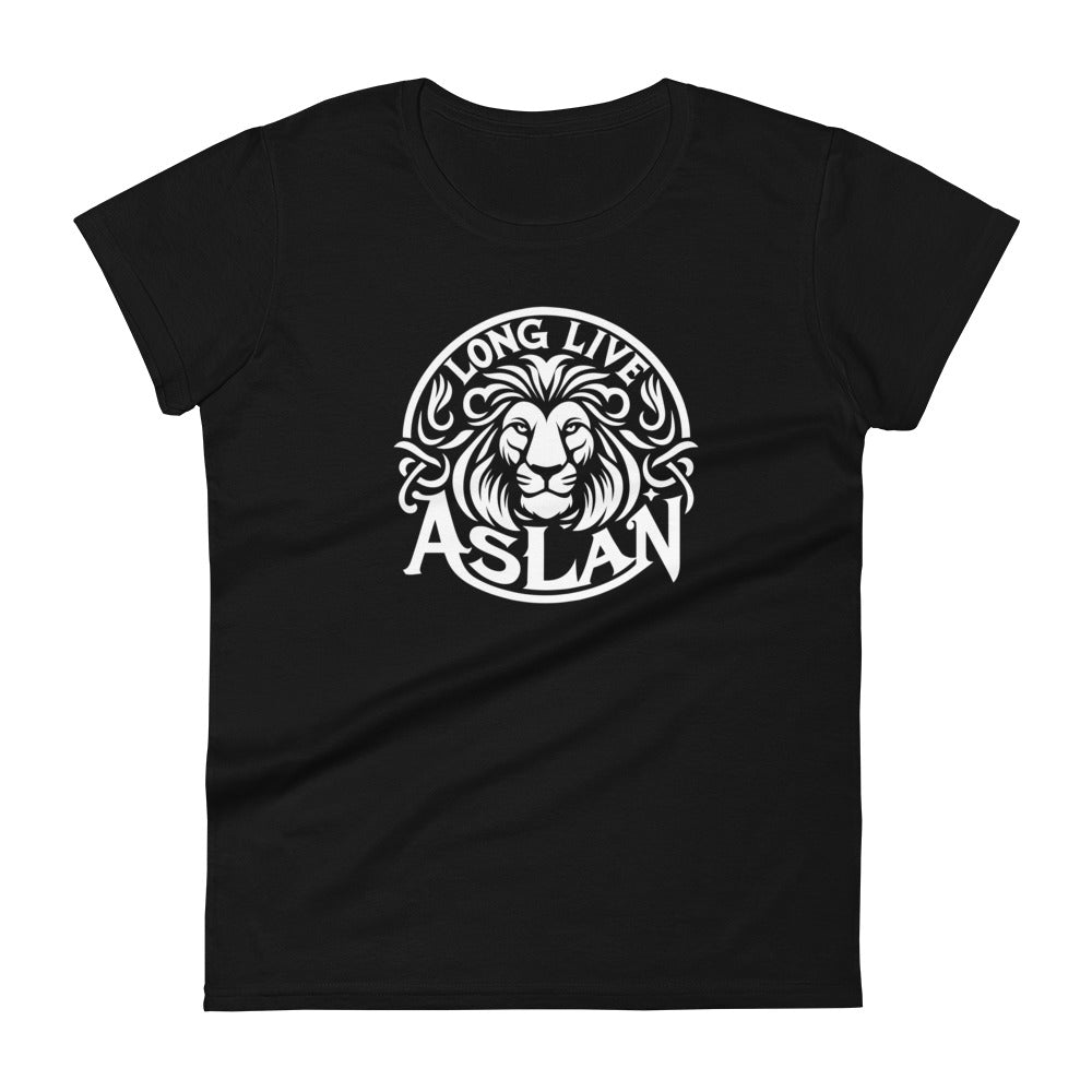 Long Live Aslan Women's Tee Women's Tee Black S 