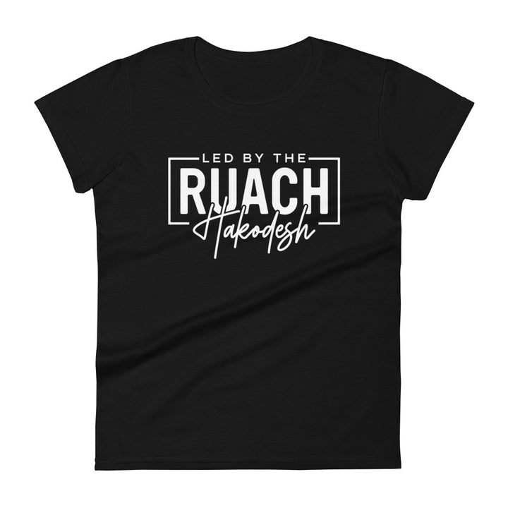 Led By Ruach Hakodesh Women's Tee Women's Tee Black S 