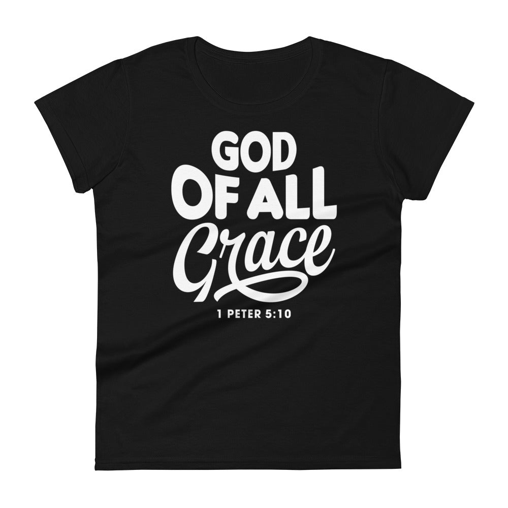 God of All Grace Women's Tee Women's Tee Black S 