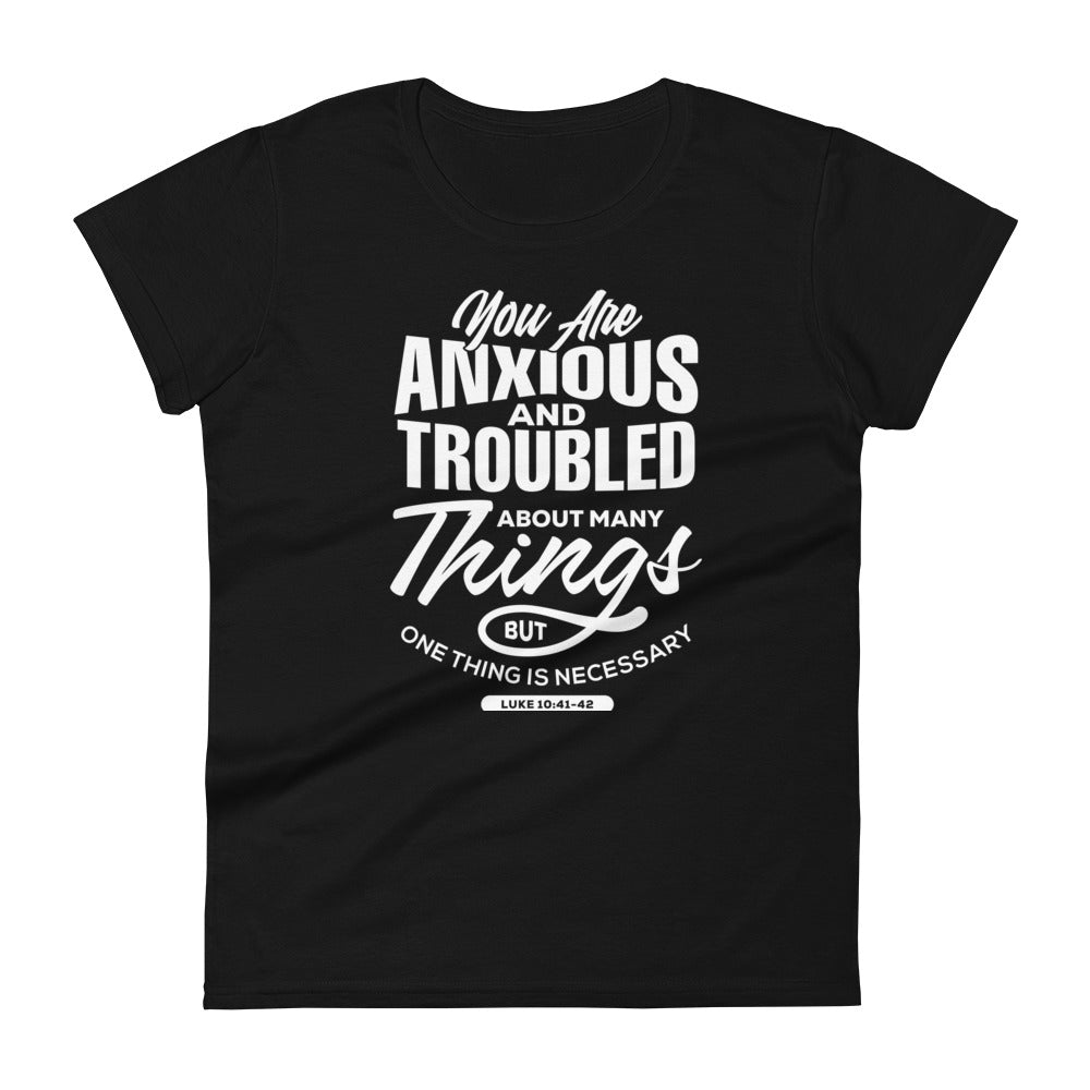 Anxious And Troubled Women's Tee Women's Tee Black S 