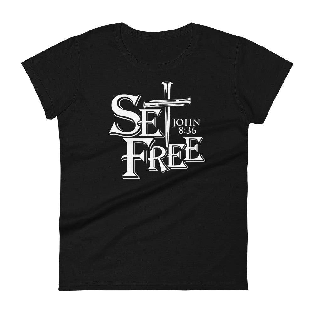 Set Free Women's Tee Women's Tee Black S 