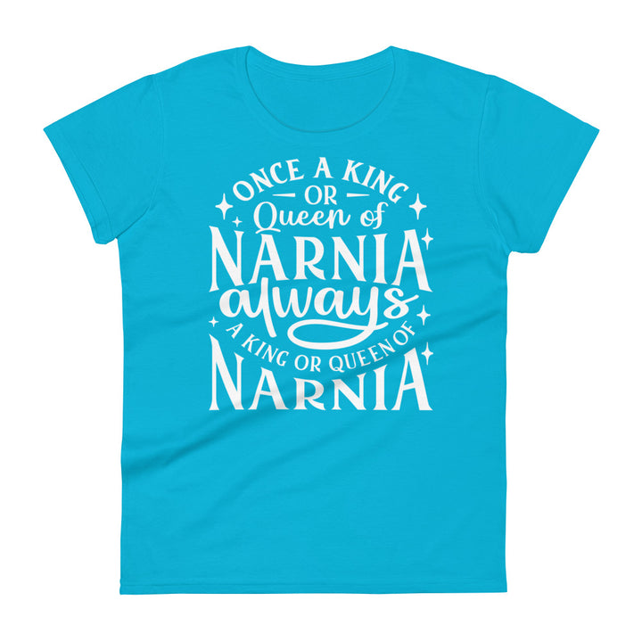 King or Queen Narnia Women's Tee Women's Tee Caribbean Blue S 