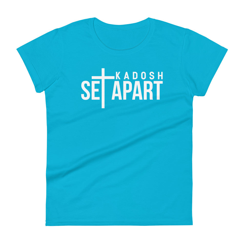 Set Apart Kadosh Women's Tee Women's Tee Caribbean Blue S 