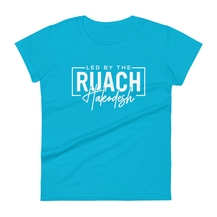 Led By Ruach Hakodesh Women's Tee Women's Tee Caribbean Blue S 