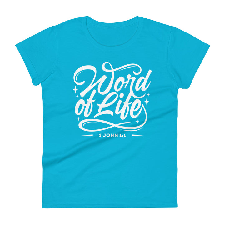 Word of Life Women's Tee Women's Tee Caribbean Blue S 