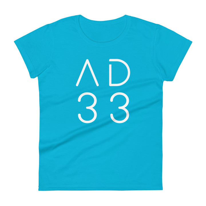 AD 33 Women's Tee Women's Tee Caribbean Blue S 