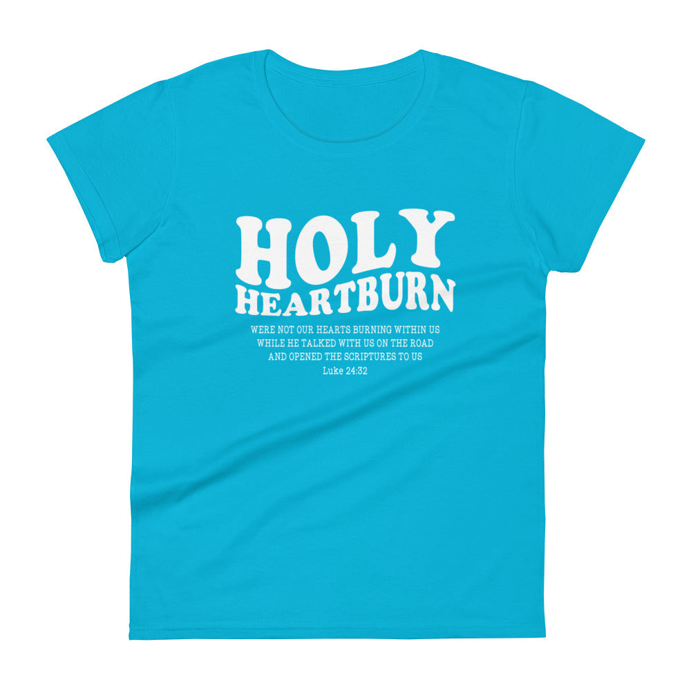 Holy Heartburn Women's Tee Women's Tee Caribbean Blue S 