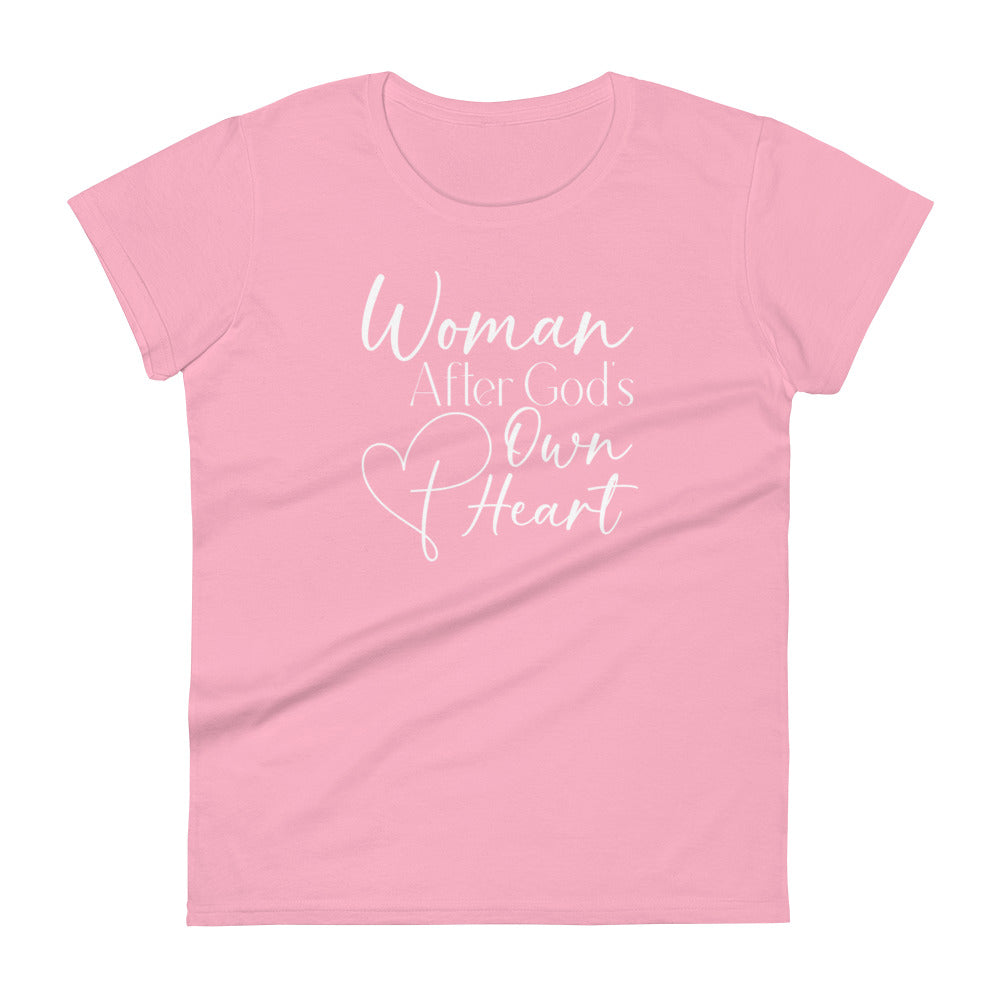 Woman After God Women's Tee Women's Tee Charity Pink S 