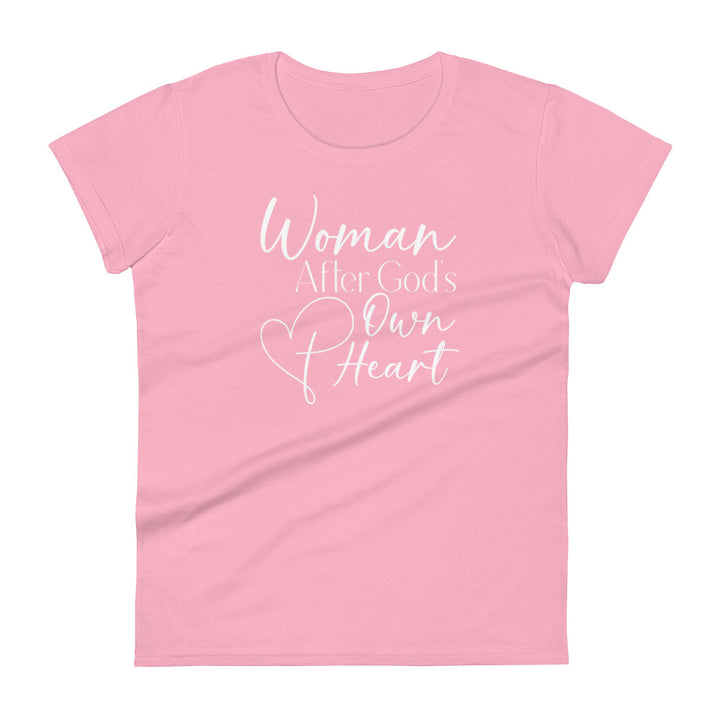 Woman After God Women's Tee Women's Tee Charity Pink S 