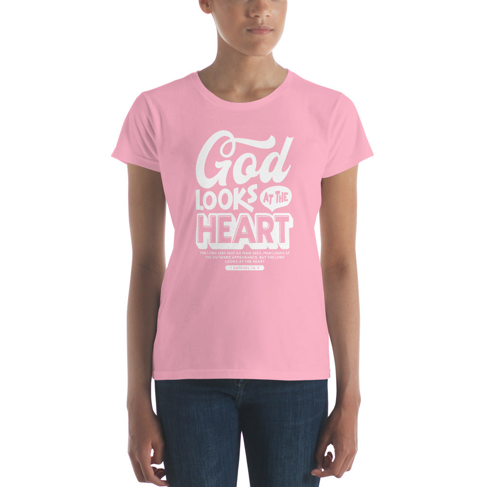 God Looks At Heart Women's Tee Women's Tee   