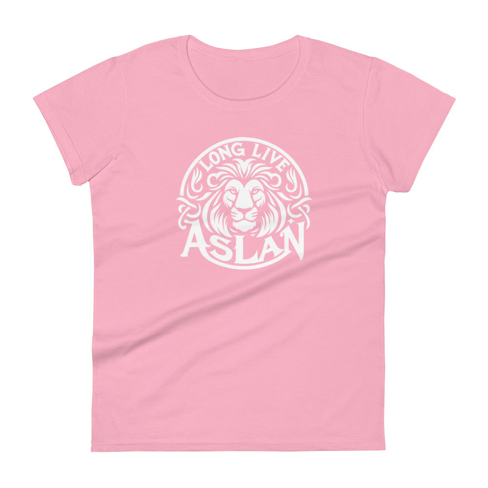 Long Live Aslan Women's Tee Women's Tee Charity Pink S 