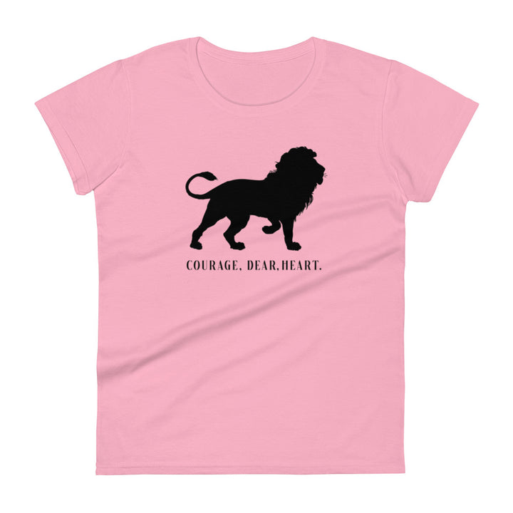 Courage Dear Heart Women's Tee Women's Tee Charity Pink S 