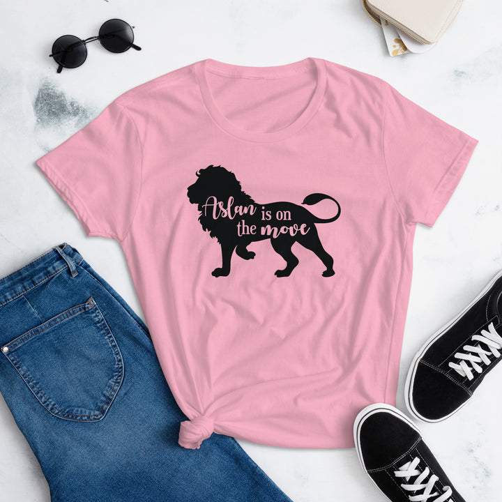 Aslan Is On The Move Women's Tee Women's Tee   